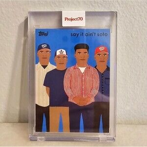 Juan Soto 2021 Topps Project 70 #643 by Keith Shore Washington Nationals